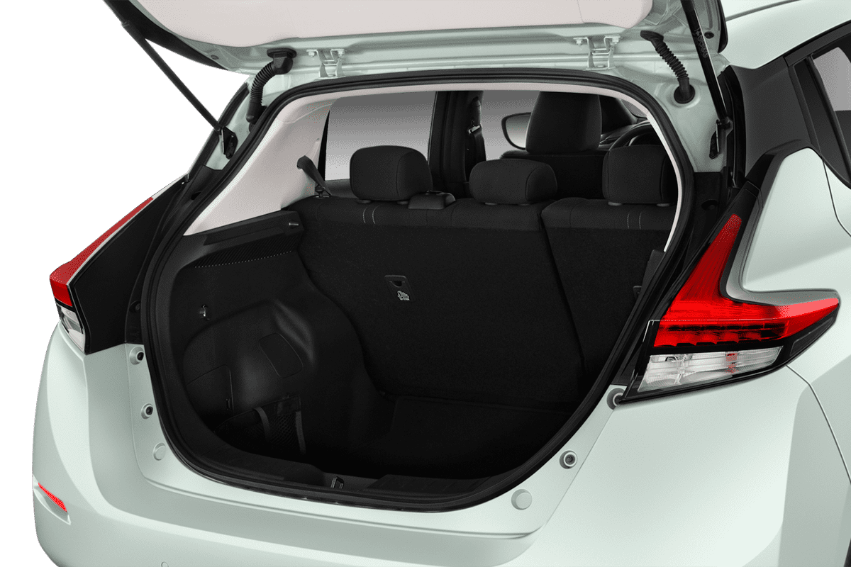 Kofferraum eines Nissan Leaf