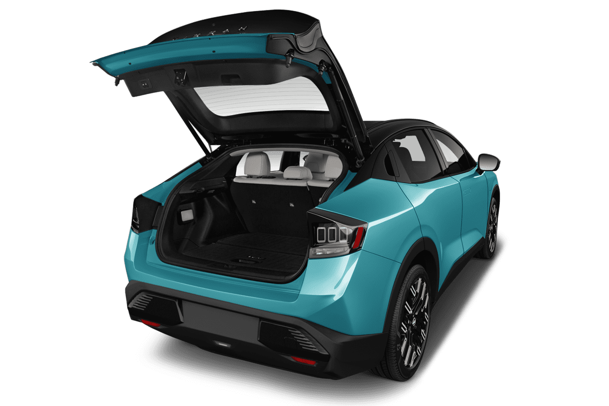 Kofferraum eines Nissan Leaf (KI-generiert)