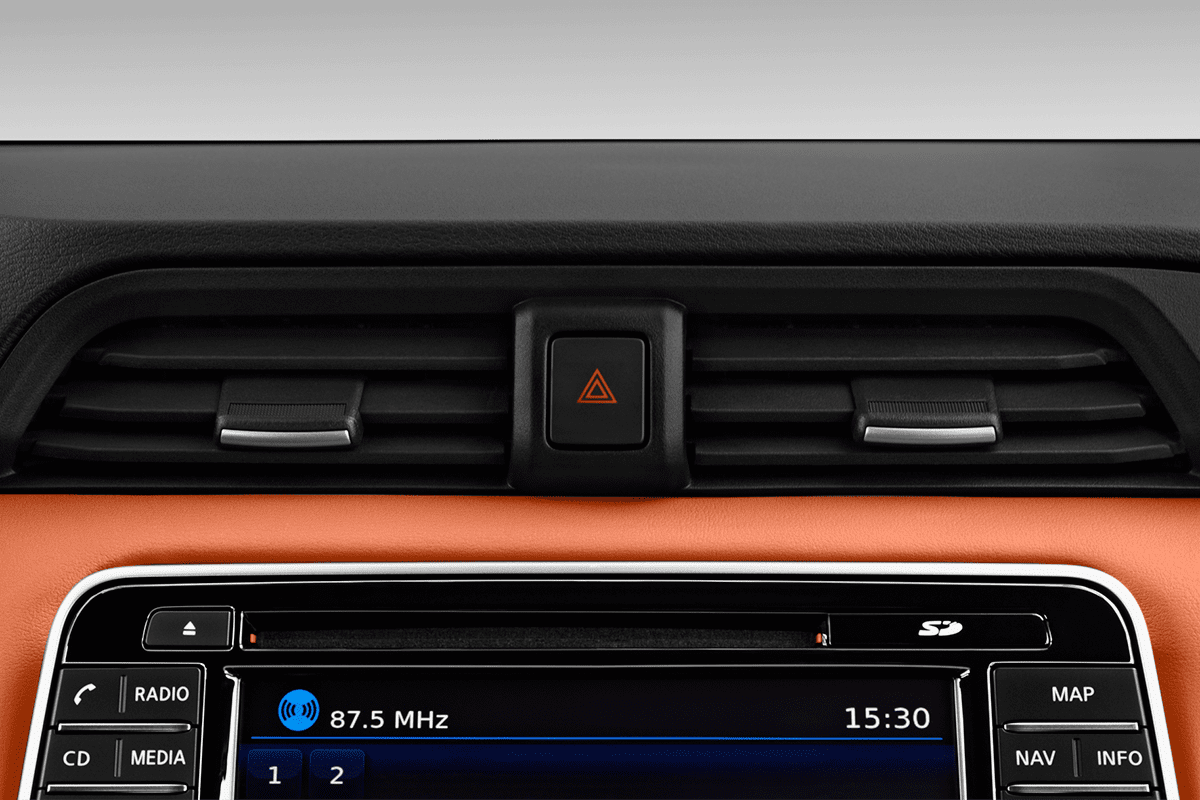 Lüftung eines Nissan Micra N-Way