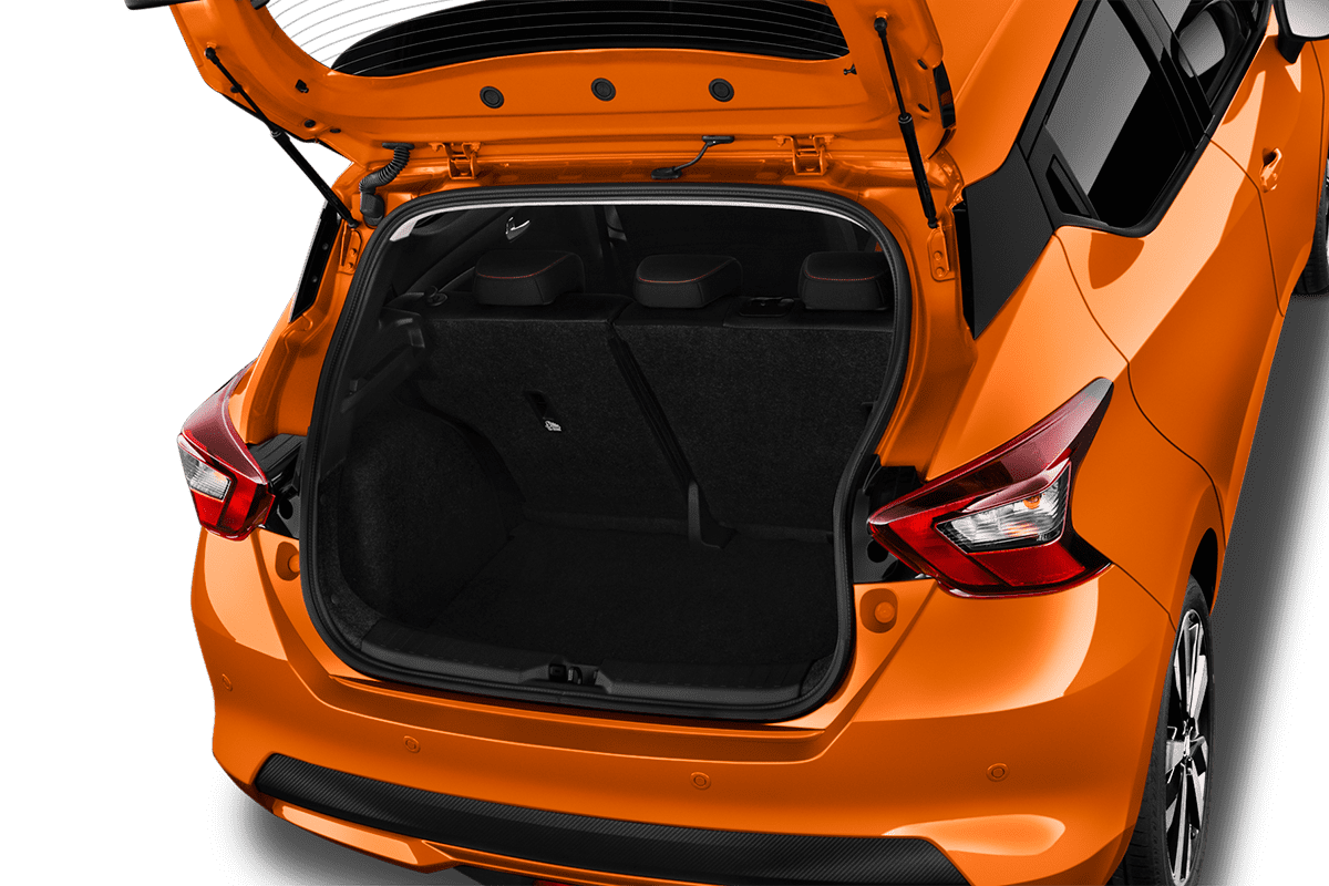 Kofferraum eines Nissan Micra N-Way