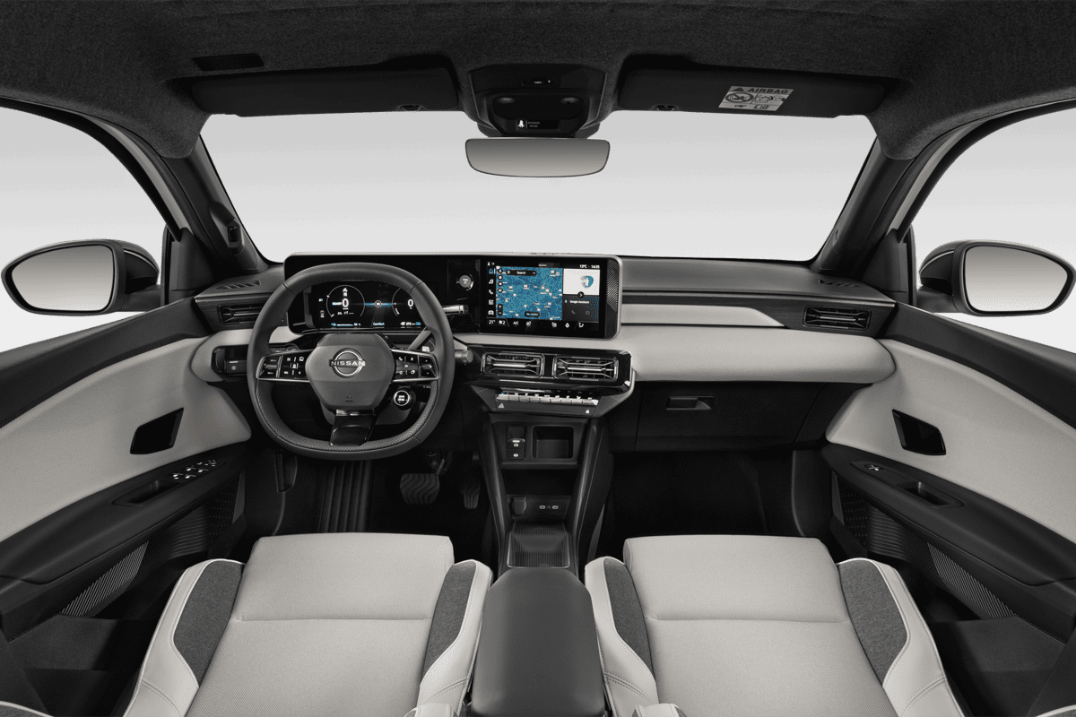 Armaturenbrett eines Nissan Micra BEV (neues Modell)