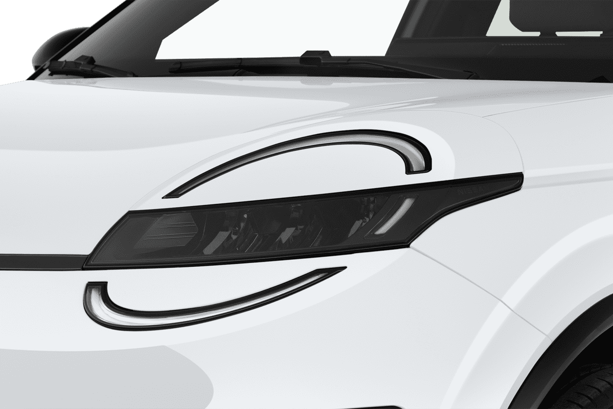 Frontscheinwerfer eines Nissan Micra BEV (neues Modell)