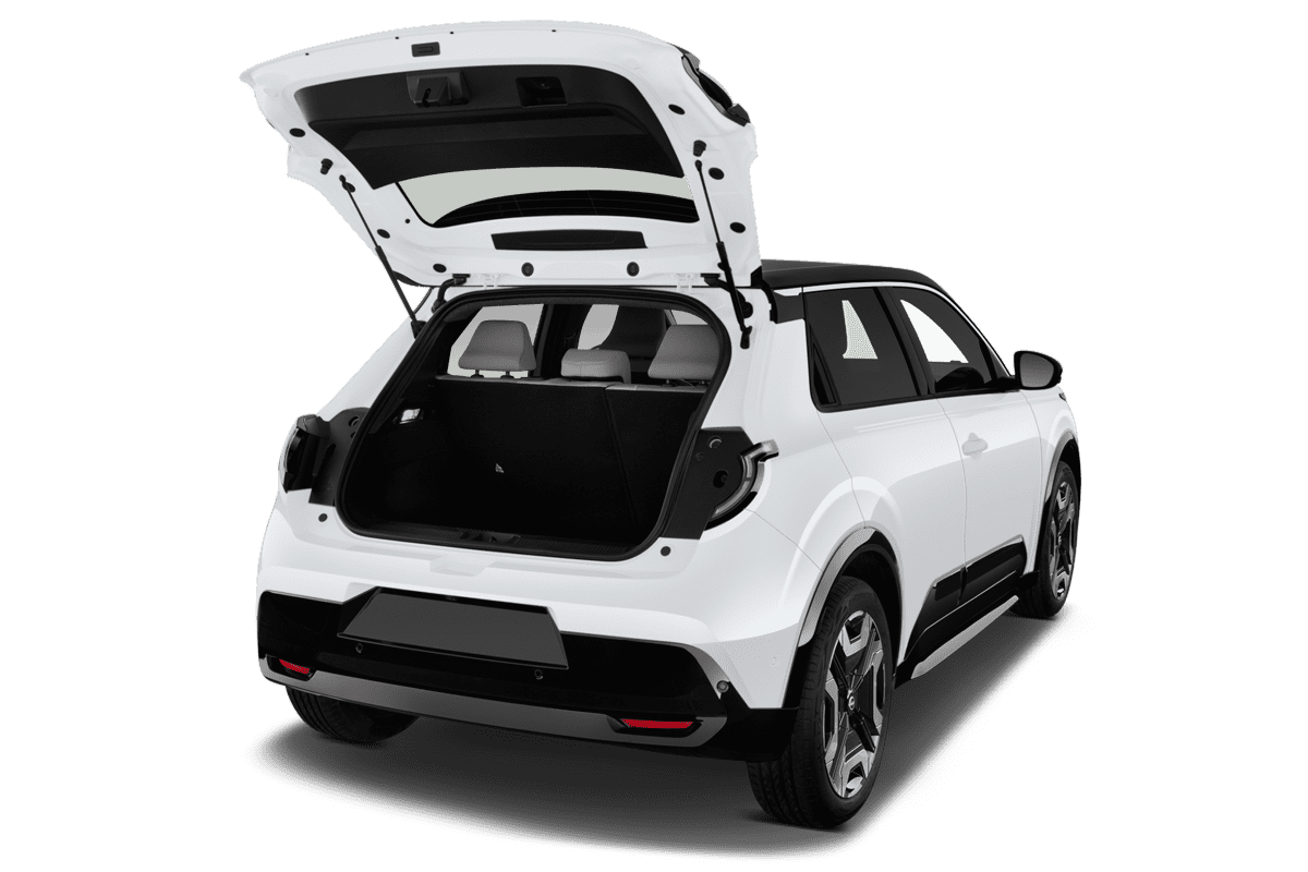 Kofferraum eines Nissan Micra BEV (neues Modell)