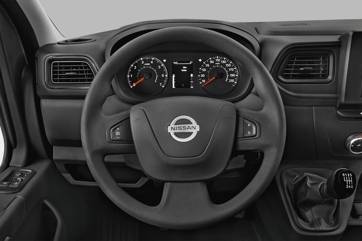 Lenkrad eines Nissan NV400 Normal Pritschenwagen