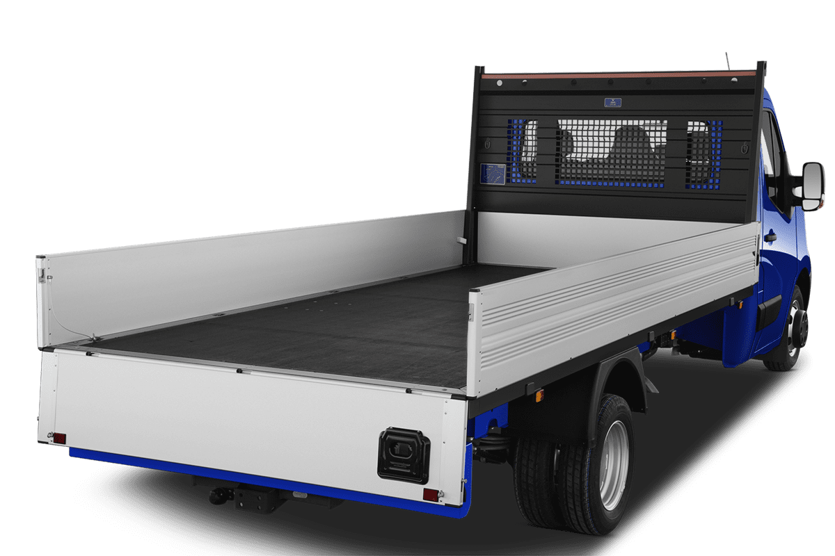 Kofferraum eines Nissan NV400 Normal Pritschenwagen