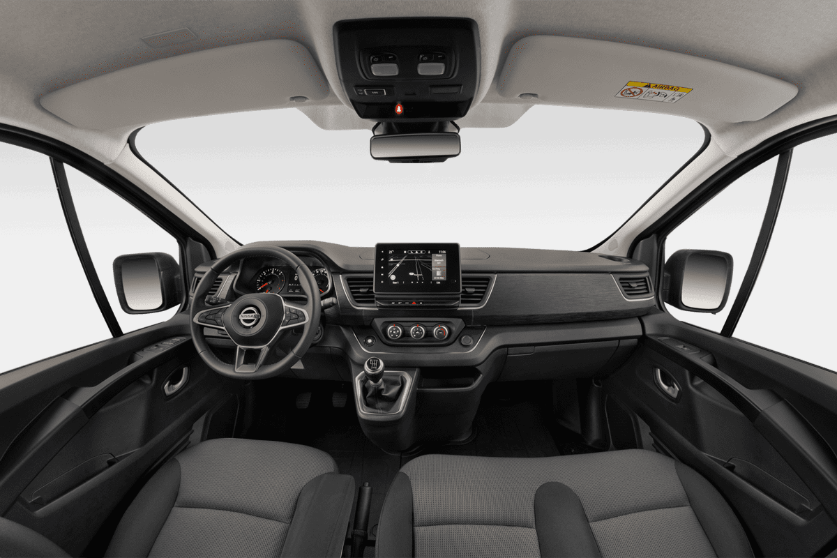 Armaturenbrett eines Nissan Primastar Kombi