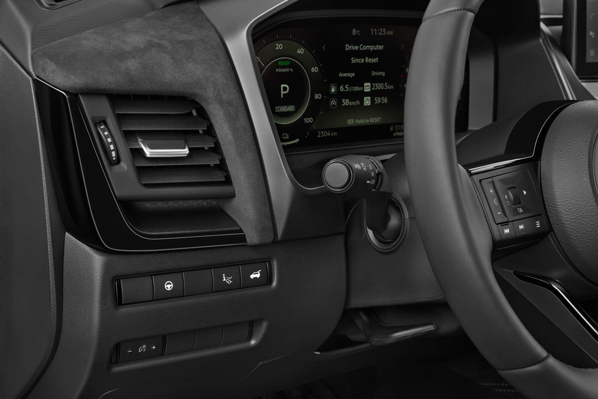 Lüftung eines Nissan Qashqai