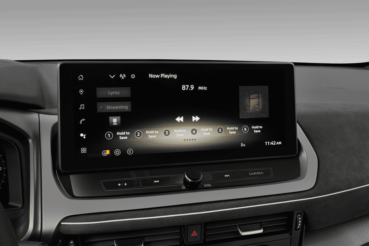 Audiosystem eines Nissan Qashqai