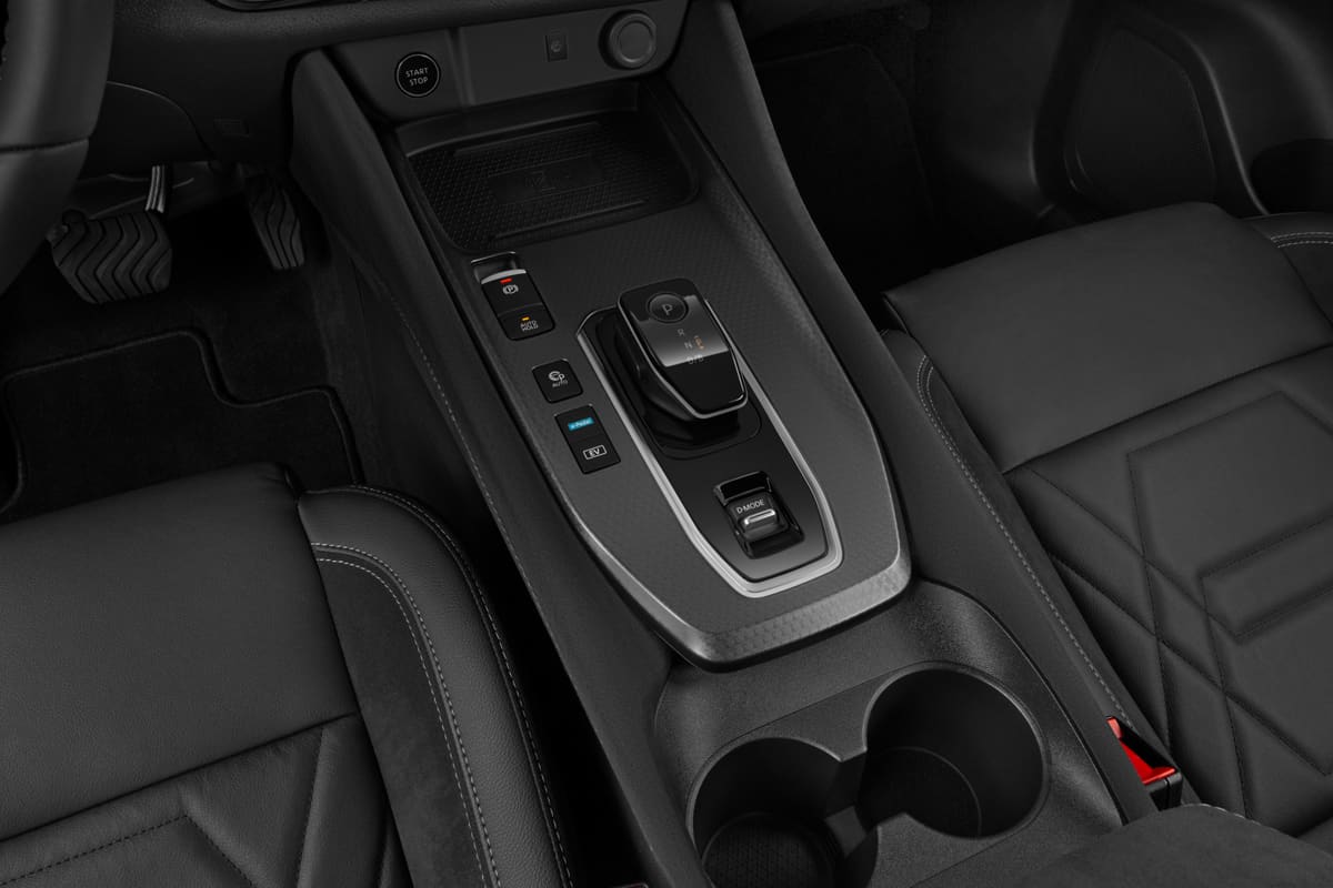 Schaltknüppel eines Nissan Qashqai