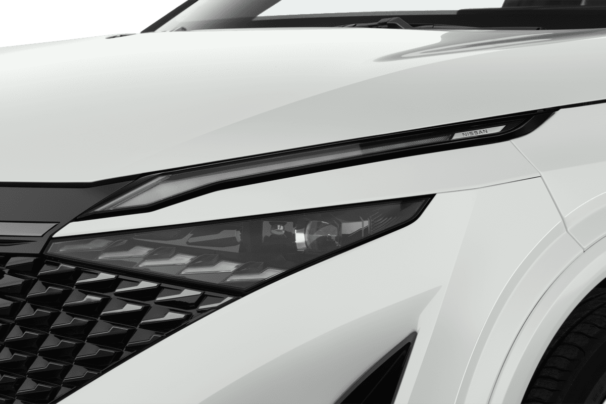 Frontscheinwerfer eines Nissan Qashqai