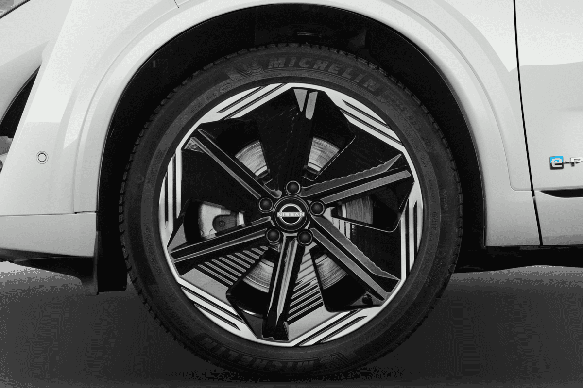 Radkappe oder Felge eines Nissan Qashqai