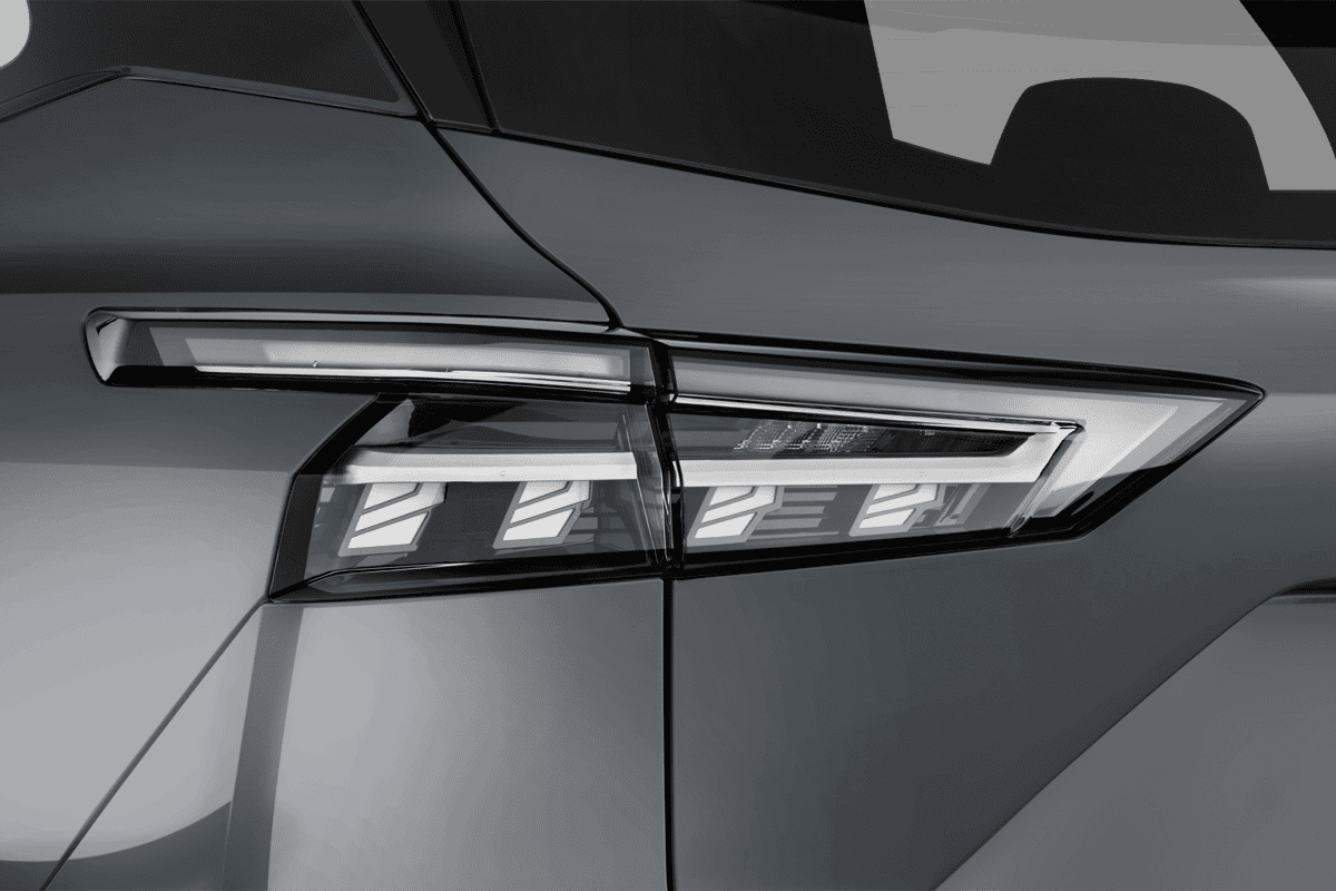 Heckleuchten eines Nissan Qashqai  (KI-generiert)