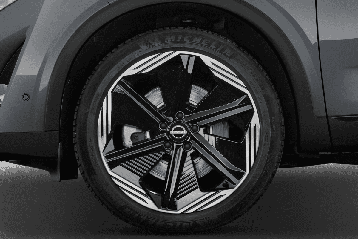 Radkappe oder Felge eines Nissan Qashqai  (KI-generiert)