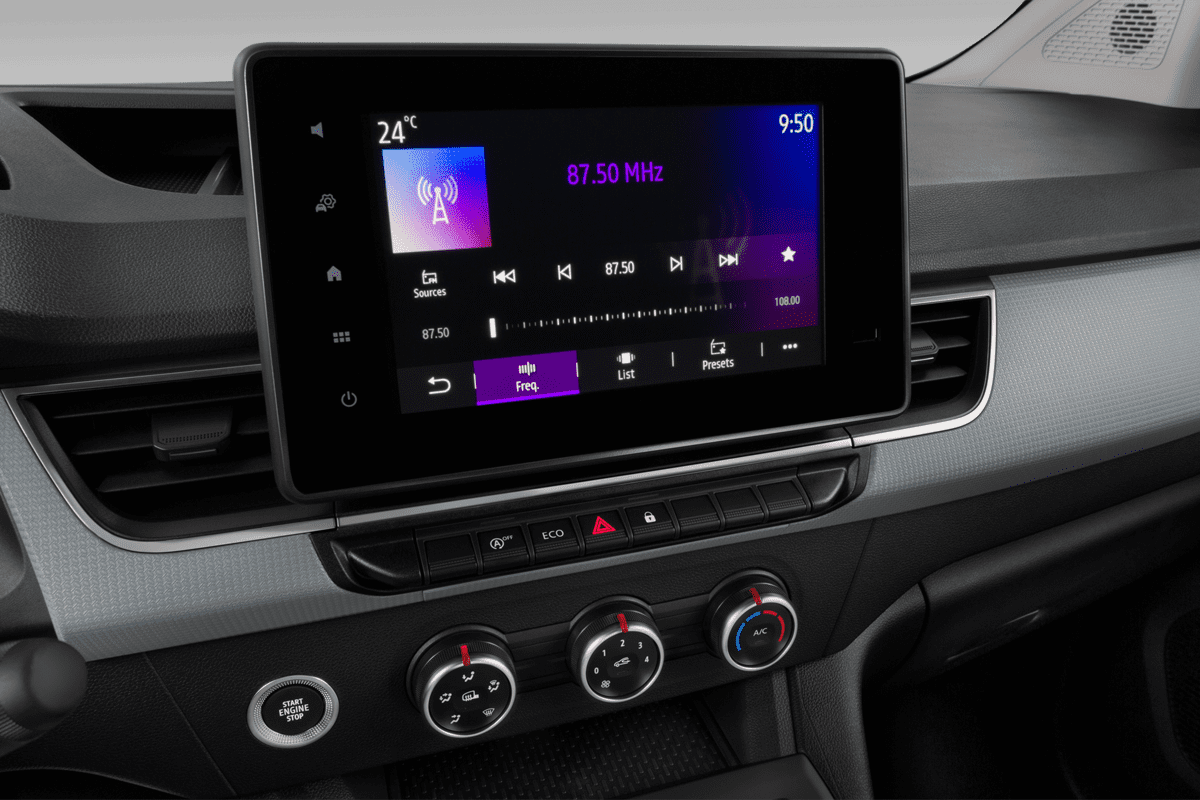 Audiosystem eines Nissan Townstar Kastenwagen