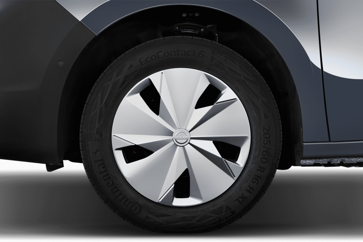 Radkappe oder Felge eines Nissan Townstar Kastenwagen