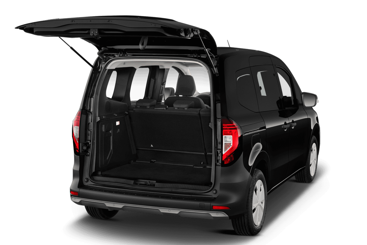 Kofferraum eines Nissan Townstar Kombi EV