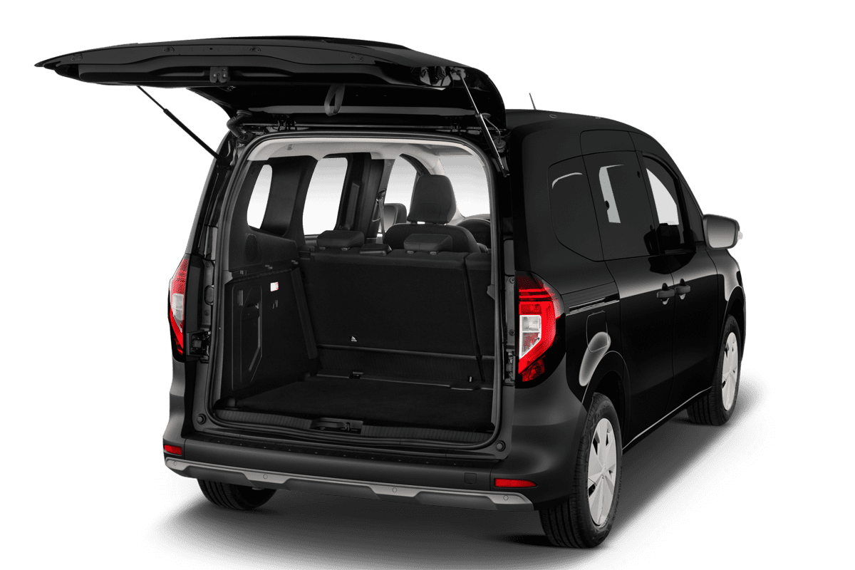 Kofferraum eines Nissan Townstar Kombi EV