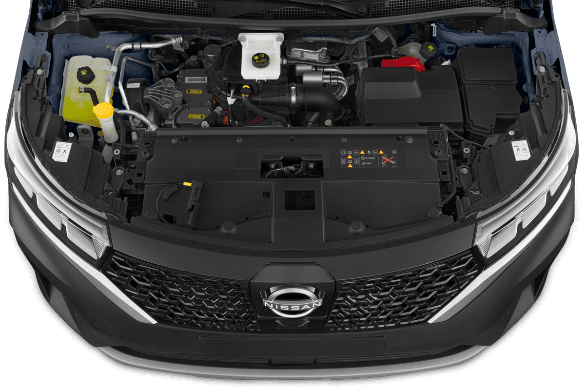Motorraum eines Nissan Townstar Kastenwagen EV