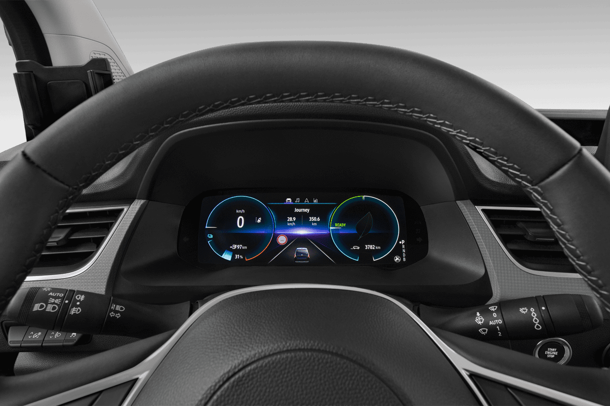 Kombiinstrument eines Nissan Townstar Kastenwagen EV