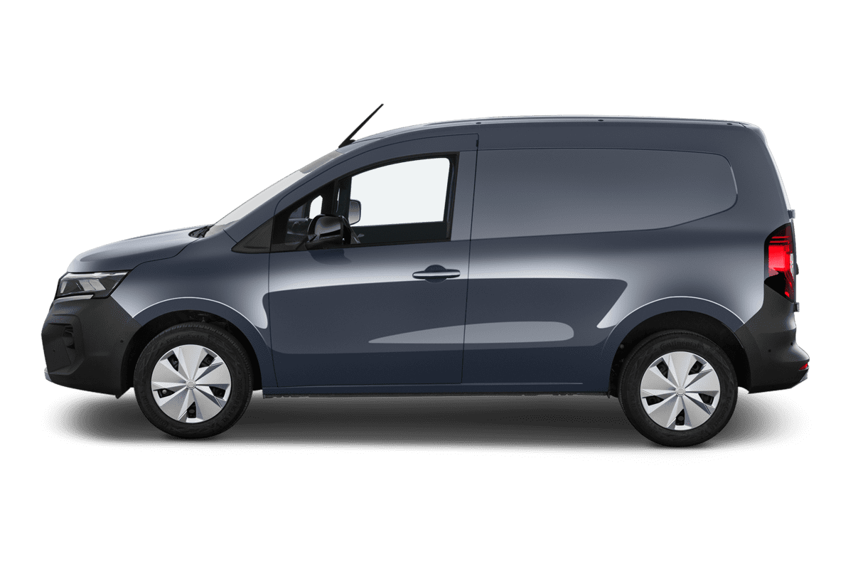 Seitenansicht eines Nissan Townstar Kastenwagen EV