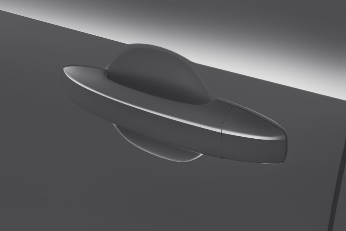 Türgriff eines Nissan Townstar Kastenwagen EV