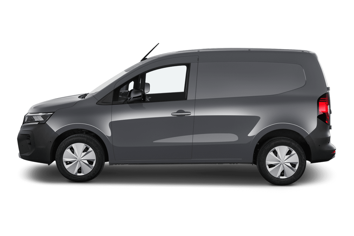 Seitenansicht eines Nissan Townstar Kastenwagen EV