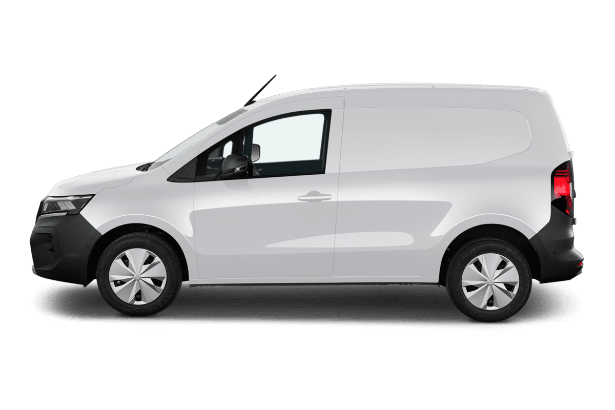 Seitenansicht eines Nissan Townstar Kastenwagen