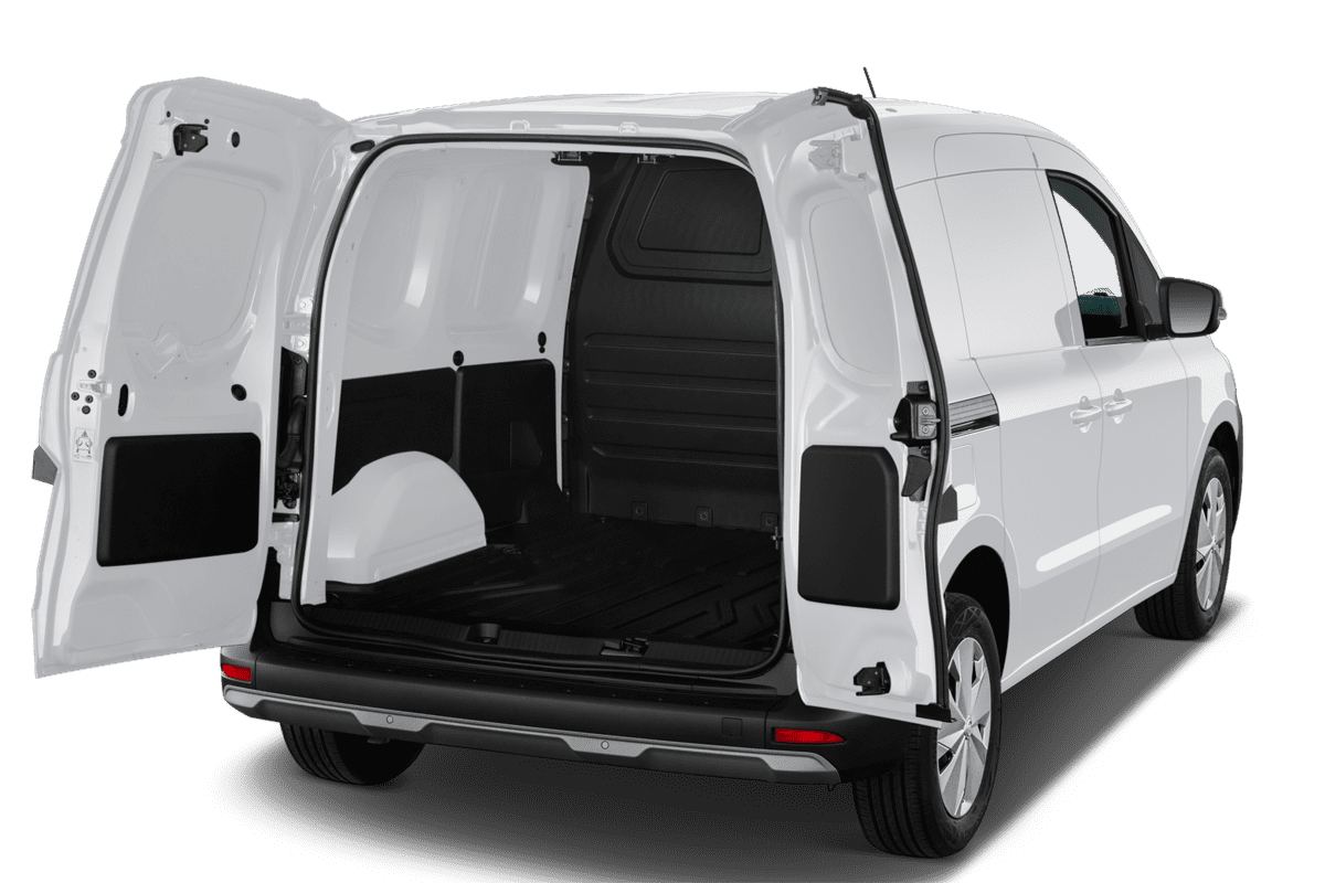 Kofferraum eines Nissan Townstar Kastenwagen