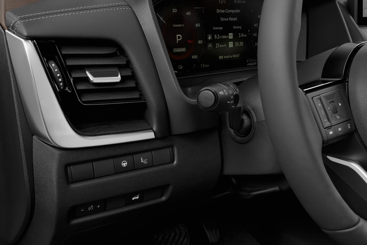 Lüftung eines Nissan X-Trail e-Power