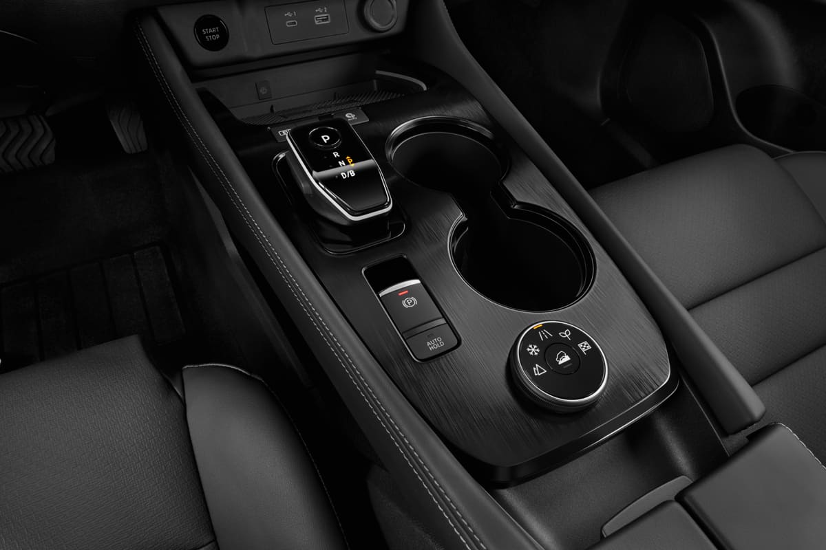 Schaltknüppel eines Nissan X-Trail e-Power