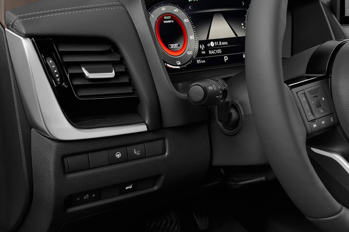 Lüftung eines Nissan X-Trail