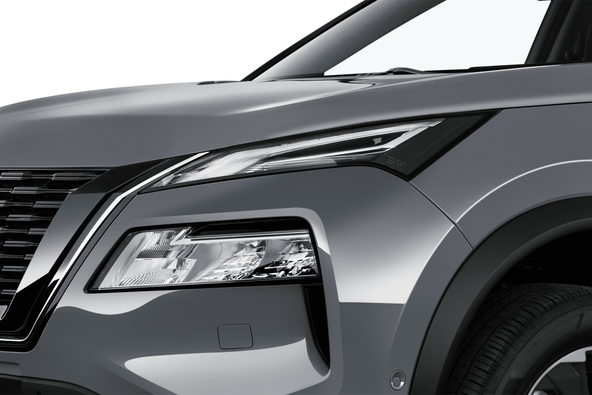 Frontscheinwerfer eines Nissan X-Trail