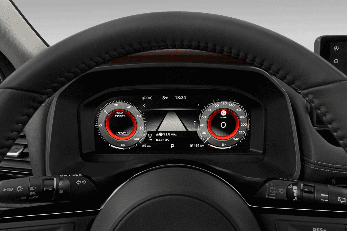 Kombiinstrument eines Nissan X-Trail