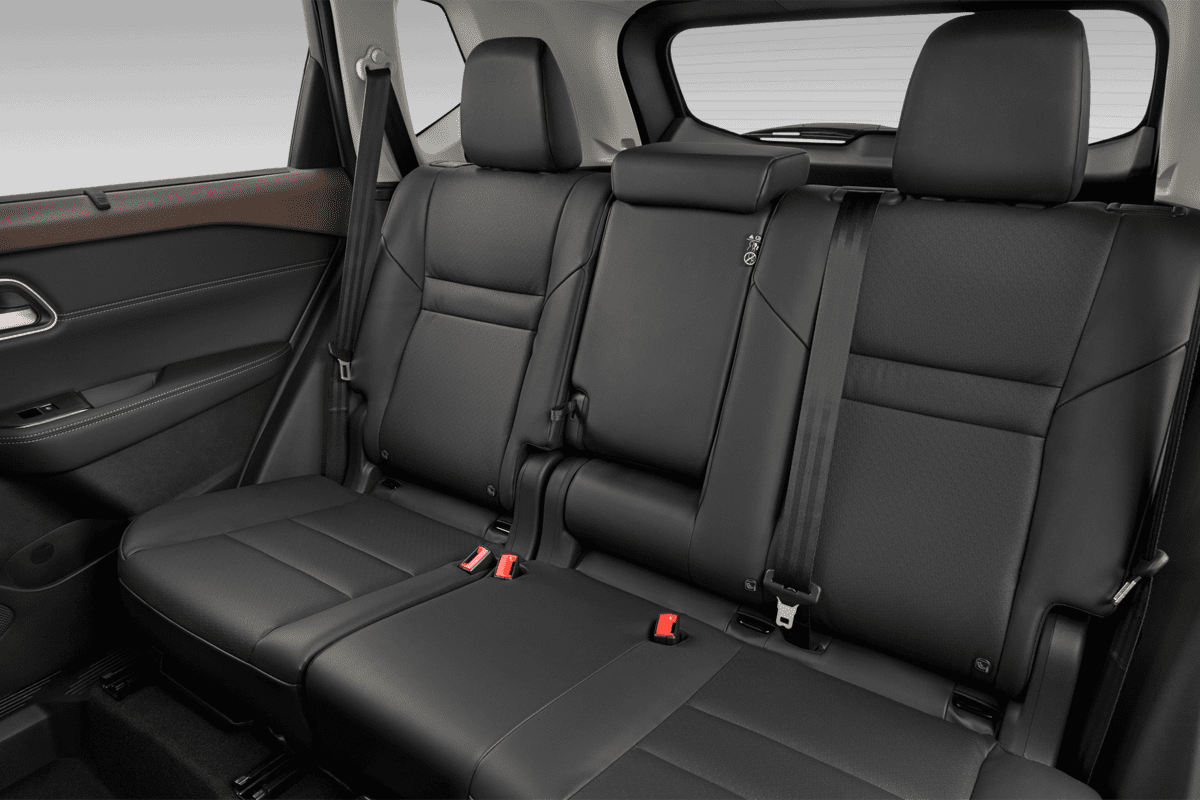 Rücksitzbank eines Nissan X-Trail