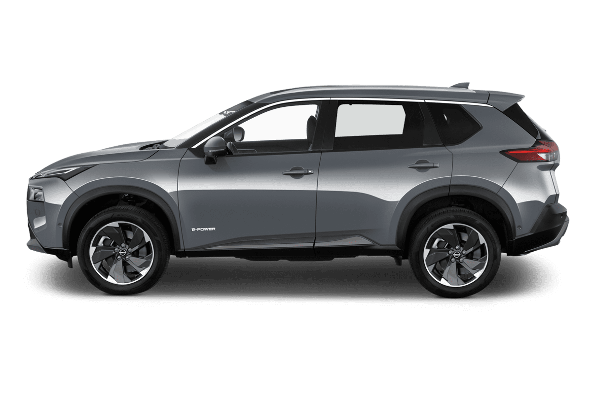 Seitenansicht eines Nissan X-Trail