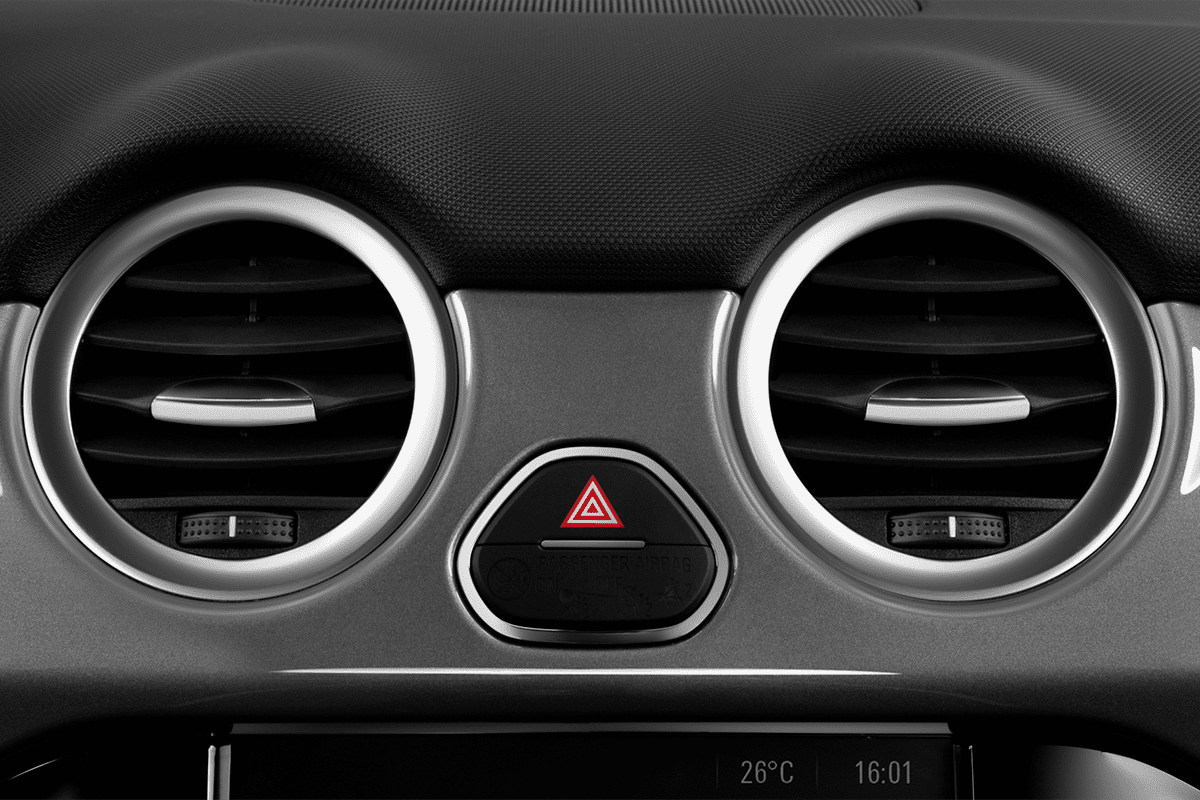 Lüftung eines Opel Adam