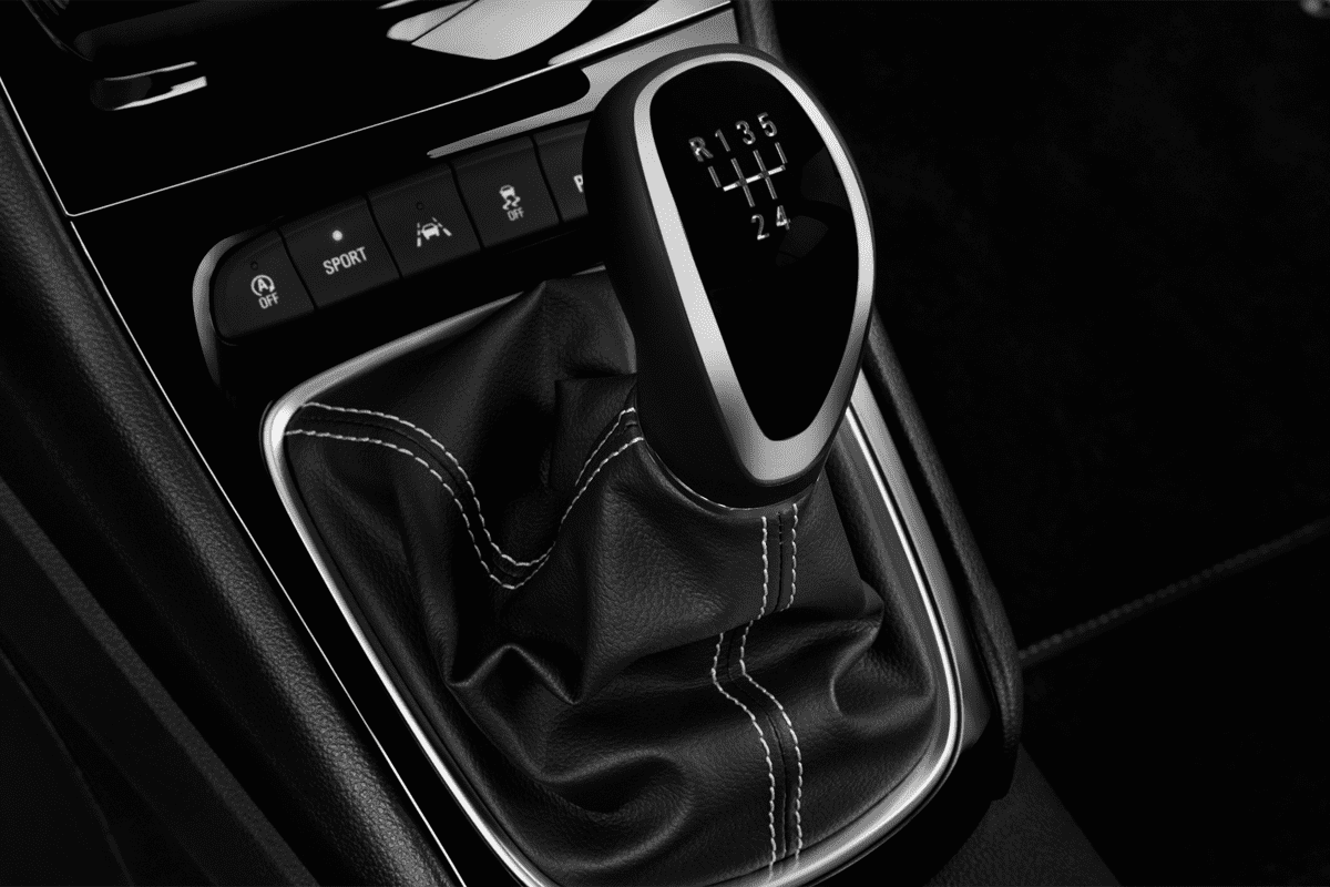 Schaltknüppel eines Opel Astra Active