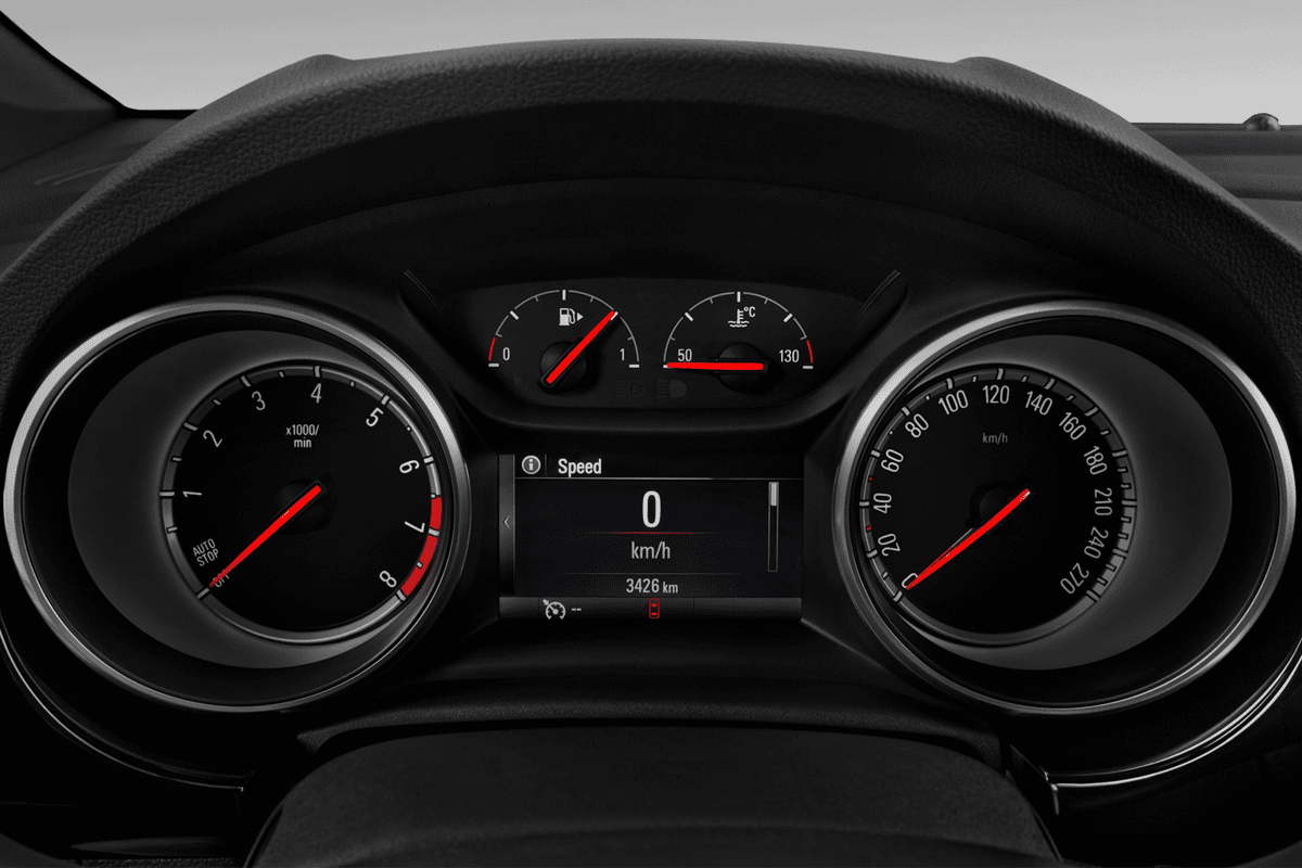 Kombiinstrument eines Opel Astra Active