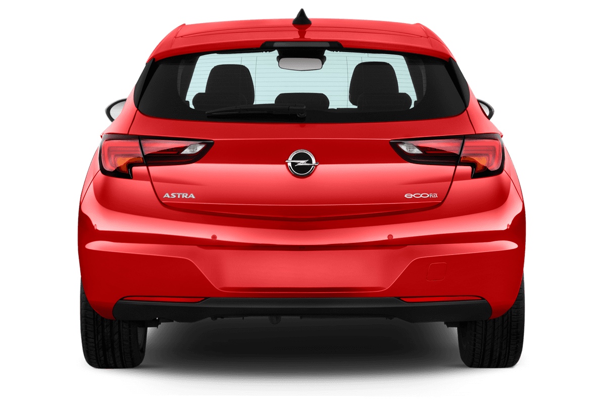Heckansicht eines Opel Astra Active