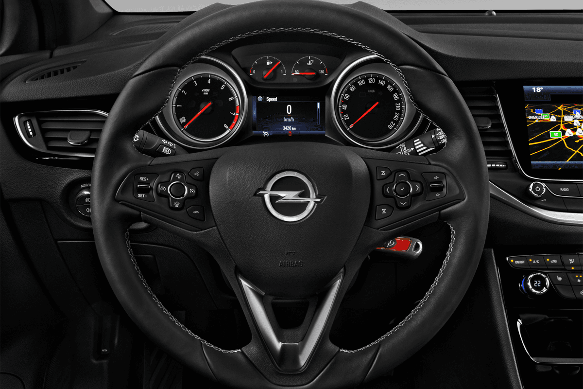 Lenkrad eines Opel Astra Active