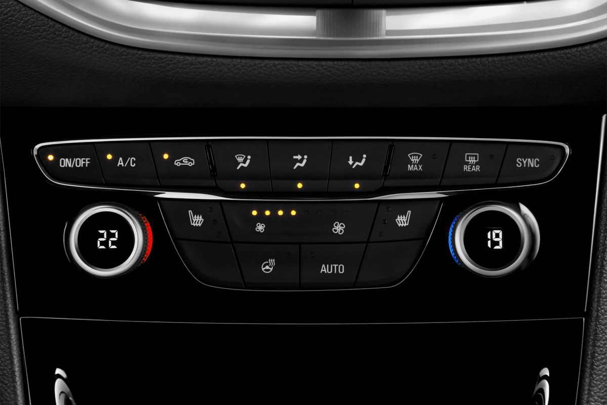 Klimasteuerung eines Opel Astra Active