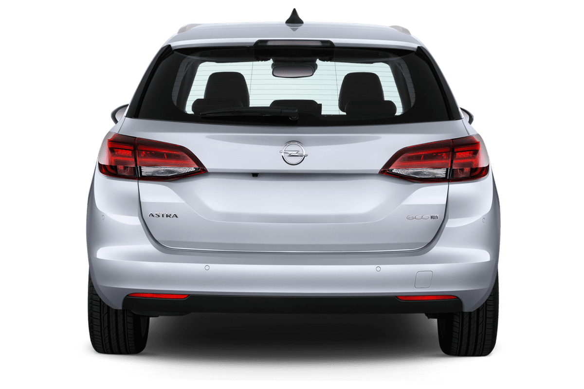 Heckansicht eines Opel Astra Sports Tourer Active