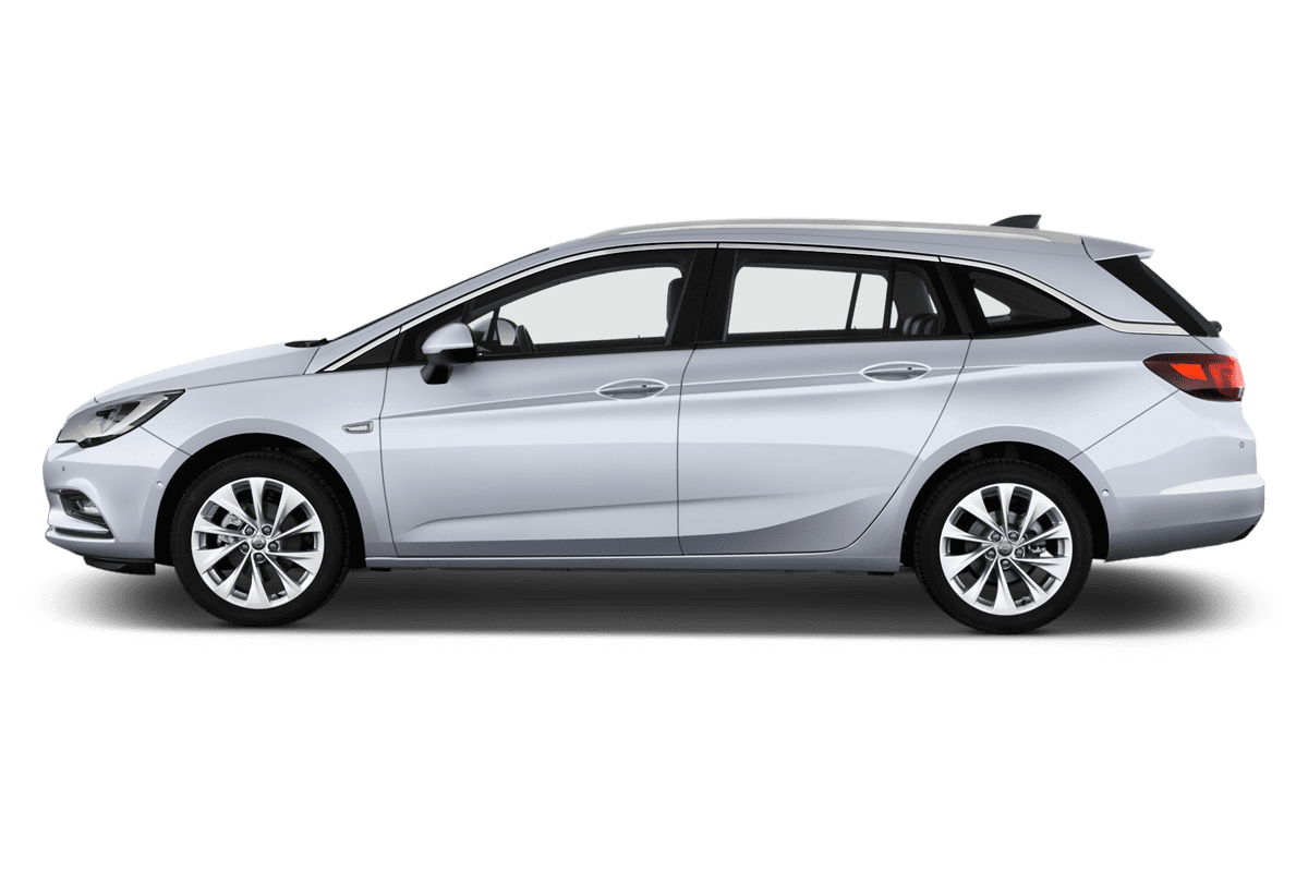 Seitenansicht eines Opel Astra Sports Tourer Active