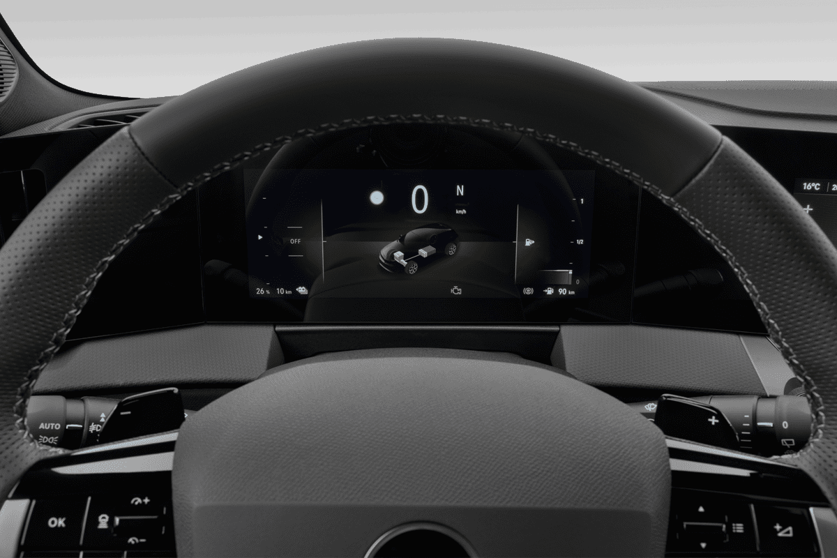 Kombiinstrument eines Opel Astra Plug-in-Hybrid 