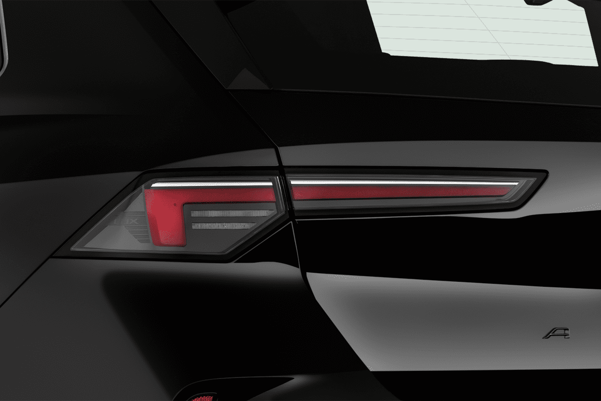 Heckleuchten eines Opel Astra Plug-in-Hybrid 