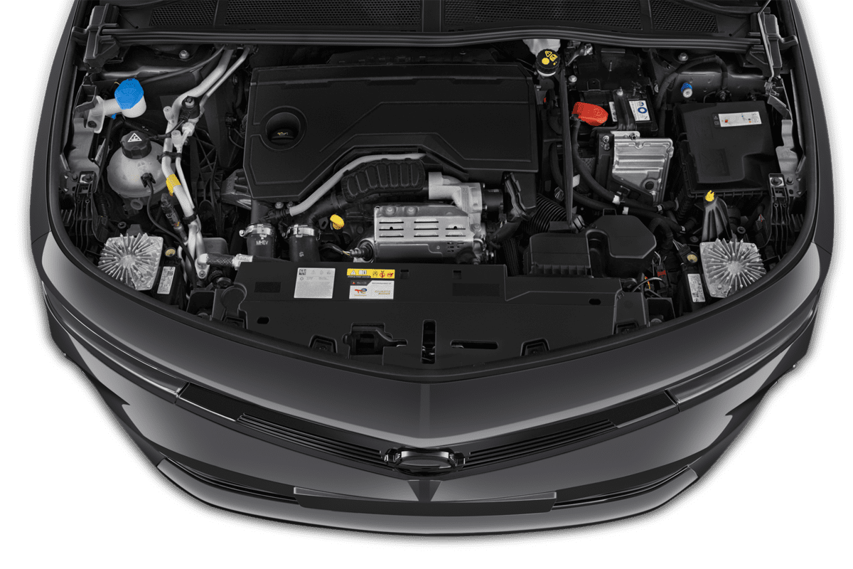 Motorraum eines Opel Astra Sports Tourer Electric