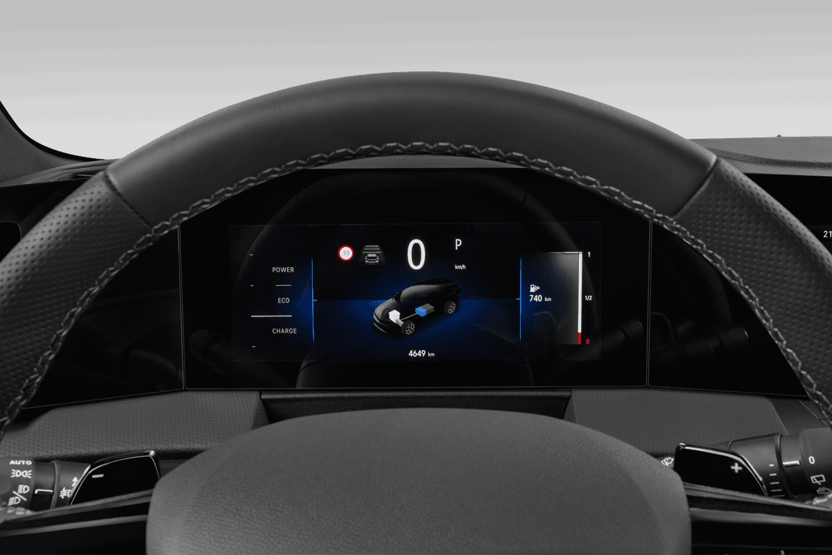 Kombiinstrument eines Opel Astra Sports Tourer Electric