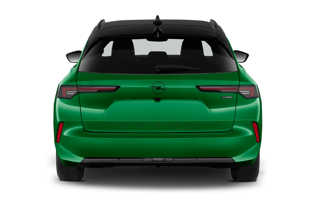 Heckansicht eines Opel Astra Sports Tourer  (KI-generiert)
