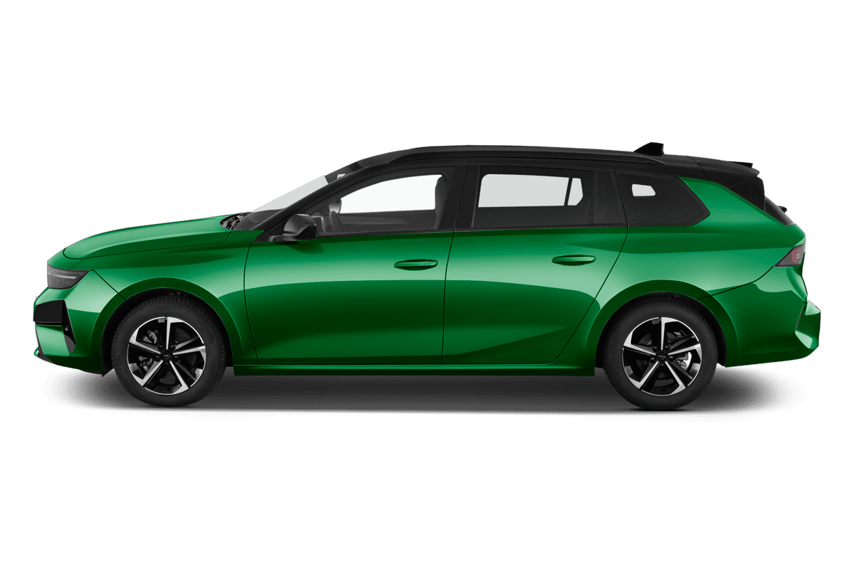 Seitenansicht eines Opel Astra Sports Tourer 