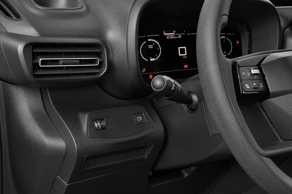 Lüftung eines Opel Combo Cargo